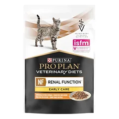 PRO PLAN Veterinary Diets NF Early Care Inkstų funkcija katėms drėgnas ėdalas su vištiena 85g