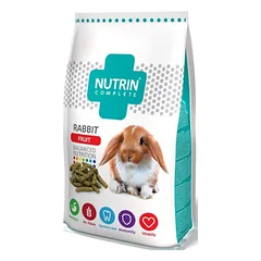 Nutrin Complete Rabbit Fruit visavertis ekstruduotas maistas triušiams su vaisiais, 1.5 kg