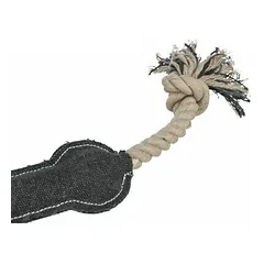 Trixie Be Nordic žaislas šunims, inkaras ant virvės 30 cm, pilkas/smėlio spalvos — 2 nuotrauka