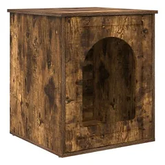 Prolenta Premium namelis katėms, 53 x 52 x 62 cm, ruda, mediena — 2 nuotrauka