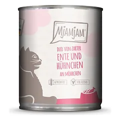 MjAMjAM Duo, drėgnas maistas katėms 6 x 800 g — 4 nuotrauka