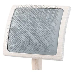 Chris Christensen Mark VII Curved Slicker Brush - Poodle Brush, Miękka — 4 nuotrauka