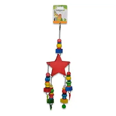 VDG Red Star multi color žaislas paukščiams 40cm — 2 nuotrauka