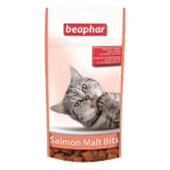 Beaphar Malt - Bits with Salmon skanėstai su lašiša katėms - Pet24
