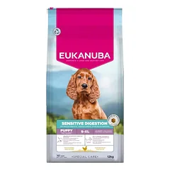 EUKANUBA Special Care Puppies with Sensitive Digestion 12 kg maistas šuniukams su jautria virškinimo sistema