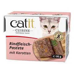 Catit Cuisine Rindfleischpastete mit Karotten 95 g