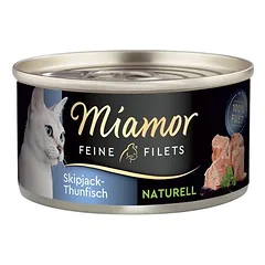 Miamor Feine Filets Naturelle, drėgnas maistas katėms 12 x 80 g — 3 nuotrauka