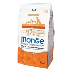 Monge Dry Dog Spec. Line - All Breeds Adult Duck, rice & potatoes 2,5 kg