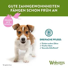 Whimzees by Wellness lazdelės šuniukams, skanėstai — 3 nuotrauka