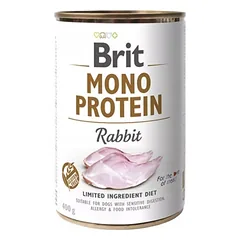BRIT Mono Protein Rabbit 400 g monoproteinų pašaras triušiams