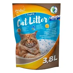 Perfect Cat silikoninės smiltys katėms be kvapo, 3,8 l