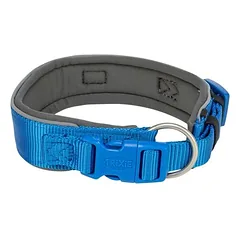 Trixie Premium antkaklis, ypač platus, karališka mėlyna/grafito, L–XL, 53–62 cm/50 mm — 4 nuotrauka