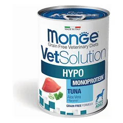 Monge VetSolution Canine Hypo Monoprotein Tuna 400 g parduotuvėje petbaze.lt