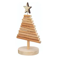Trixie Xmas Tree medinis žaislas graužikams, 11×17 cm — 2 nuotrauka