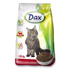 Dax Cat granulės su jautiena su daržovėmis 10 kg