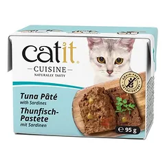 Catit Cuisine paštetas, drėgnas maistas katėms, ekonominė pakuotė 24 x 95 g — 3 nuotrauka