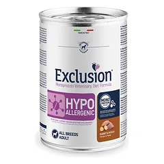 Exclusion Hypo konservuotas pašaras šunims su triušiena ir bulvėmis, 400 g