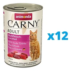 ANIMONDA Carny rinkinys Mėsos miksas  12 x 400 g