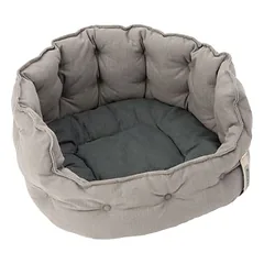 zooplus Exclusive guolis šunims Cozy ecoLIFE, pilkas, L 64 x B 60 x H 30 cm — 4 nuotrauka