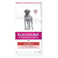 Eukanuba Veterinary Diets Intestinal Disorders Adult pašaras šunims sergantiems skrandžio ligomis 12kg