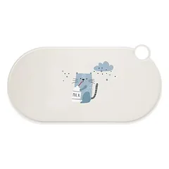 TIAKI Silikon Napfunterlage Milky Kitty