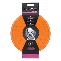 LickiMat Splash - laižymo kilimėlis šunims ir katėms, su siurbtuku, Fioletowy — 3 nuotrauka