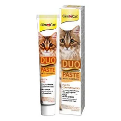 GimCat Anti-Hairball pasta su sūriu katėms