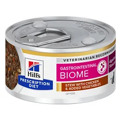 Hill’s Prescription Diet Gastrointestinal Biome šlapias ėdalas katėms sveikam virškinimui 12x82g