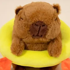 TIAKI 2 viename žaislas šunims Capybara, apie L 19 x B 19 x H 18 cm — 4 nuotrauka