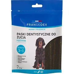 FRANCODEX M kramtomosios juostelės nuo blogo burnos kvapo 352,5 g/15 vnt.