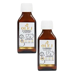 Lab-V 100% lašišų aliejus įvairaus amžiaus šunims ir katėms 2x100ml šalto spaudimo