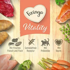 Feringa Vitality Immune su jautiena, sausas maistas katėms, 5 - 9,9 kg — 3 nuotrauka