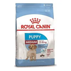 Royal Canin Medium puppy 4 kg parduotuvėje petreon.lt