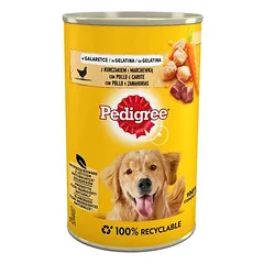 Pedigree Adult Classic drėgnas maistas šunims, ekonominė pakuotė 24 x 400 g — 3 nuotrauka