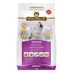 WOLFSBLUT VetLine Renal dietinis pašaras suaugusių šunų inkstų funkcijos palaikymui, 2 kg
