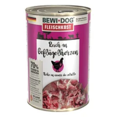 Bewi Dog Poultry Hearts konservai su naminių paukščių širdimis šunims - Pet24 photo