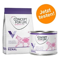 Kombi-Paket: Concept for Life Veterinary Diet Renal
