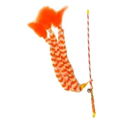 GIMCAT žaislas katėms su pliušine uodega ir varpeliu 46 cm