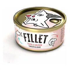Mr.Bandit Cat Fillet tunas ir lašiša 80 g
