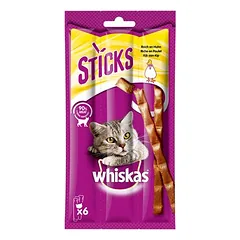 Whiskas Sticks skanėstai katėms 28 x 36 g — 2 nuotrauka