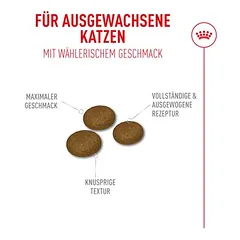 Royal Canin Fussy Exigent sausas maistas katėms, > 10 kg — 2 nuotrauka