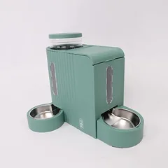 TIAKI maisto ir vandens dozatorius PERFECT FIT, iki 1,3 kg sauso maisto ir 3 l vandens — 3 nuotrauka