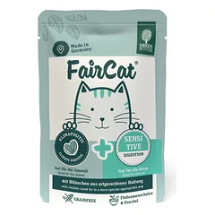 Green Petfood FairCat Sensitive konservai jautrioms katėms, 85 g nuotrauka