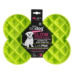 LickiMat Slodog Small - lėto maitinimo dubuo, laižymo padėklas šunims
