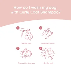 GREENFIELDS Dog Curly Coat šampūnas garbanoto kailio šunims, 270 ml — 2 nuotrauka
