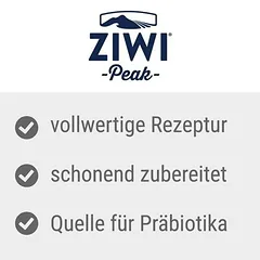 Ziwi Peak Steam & Dried su ėriena, sausas maistas šunims, < 1,4 kg — 3 nuotrauka