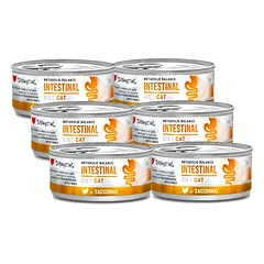 Disugual Šlapias kačių maistas Veterinarinis INTESTINAL Turkija (suaugusiems) 6x85 g