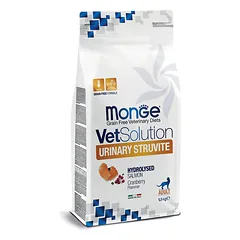 MONGE VetSolution Urinary Struvite sausas pašaras katėms, 400 g parduotuvėje ramiosblusos.lt