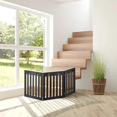 Šunų varteliai Relaxdays, 3 dalių, sulankstomi, 60 × 153 × 2 cm — 2 nuotrauka