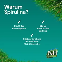N&D Dog Spirulina Adult Medium/Maxi su ėriena, sausas maistas šunims, 5 - 9,9 kg — 5 nuotrauka